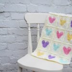 Maria Heart Crochet Blanket