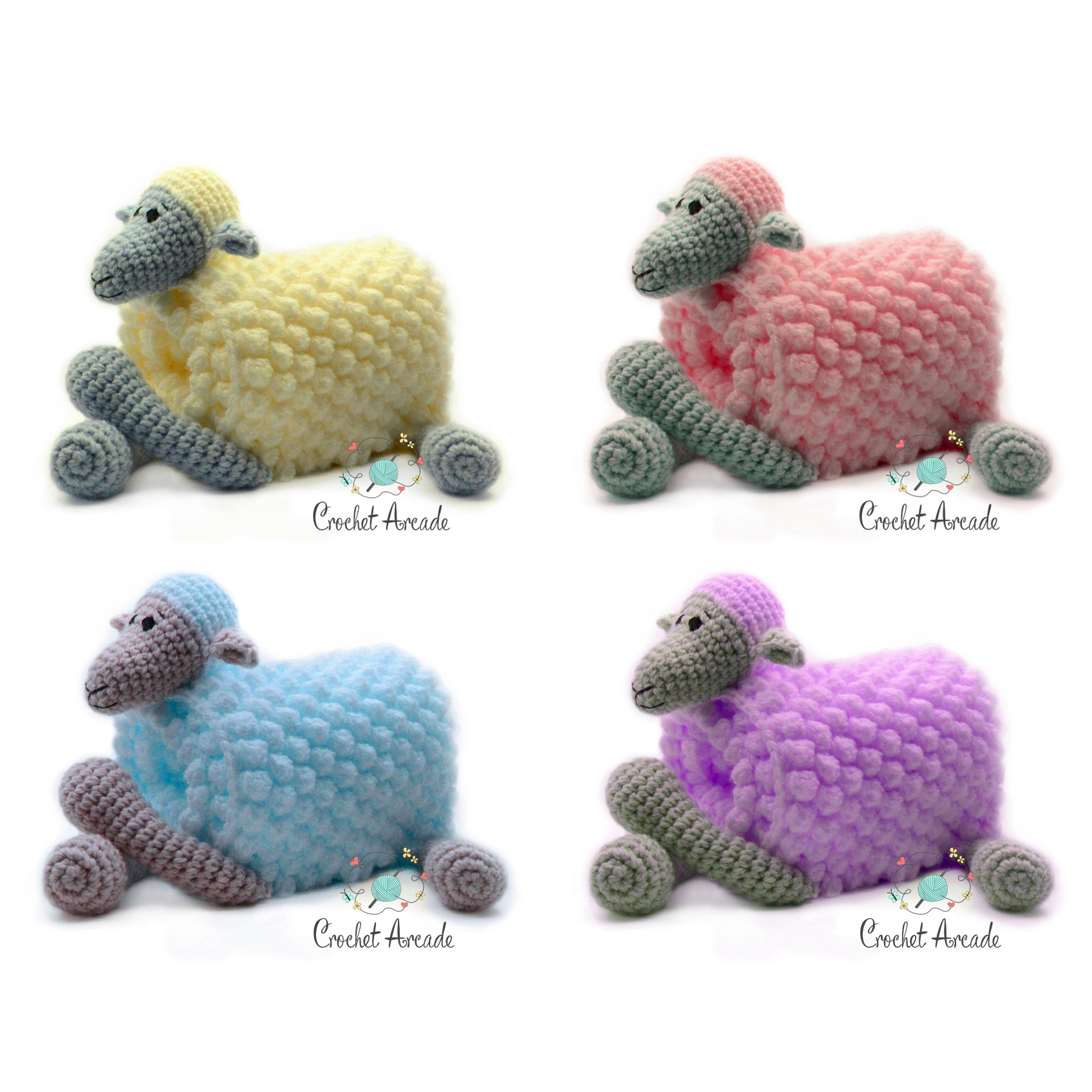 Hand Crochet Dolls/Teddy Blanket Super Soft Wool Pram Cot Toy Accessories 18" 