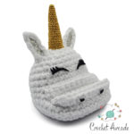 Unicorn Mobile Phone Holder Crochet Pattern