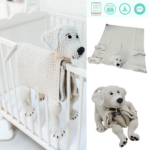 Cuddle and Play Labrador Dog Baby Blanket Crochet Pattern